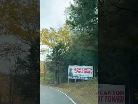 The 80-foot (24 m) tall steel tower was built in the 1930s. #grandcanyontower #autumn #travel