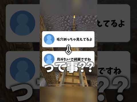 月みたいですねで泣いた #マイクラ #マインクラフト
