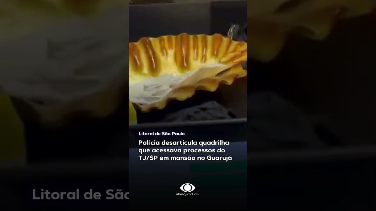 Polícia desarticula quadrilha que acessava processos do TJSP em mansão no Guarujá SP  TV Online Polícia desarticula quadrilha que acessava processos do TJSP em mansão no Guarujá SP