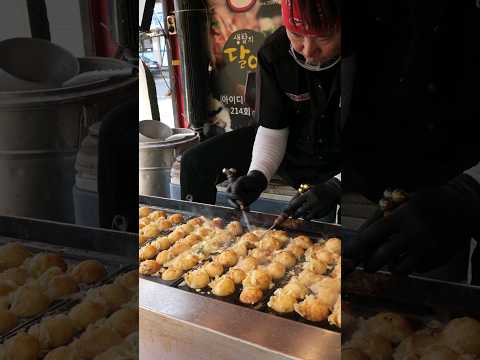 타코야끼 달인 / takoyaki master famous in korea - korean street food