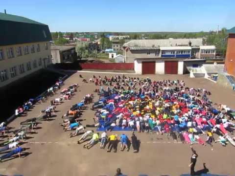 Красноусольская башкирская гимназия-интернат приняла участие во Всероссийской  акции «Рекорд Победы»