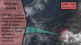 Potential Tropical Cyclone 02L | Immenent threat for Lesser Antilles, potential hurricane Threat