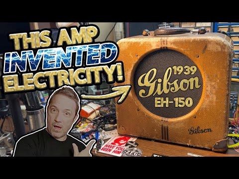 This Amp INVENTED Electricity! - 1939 Gibson EH-150 "Charlie Christian" REPAIR