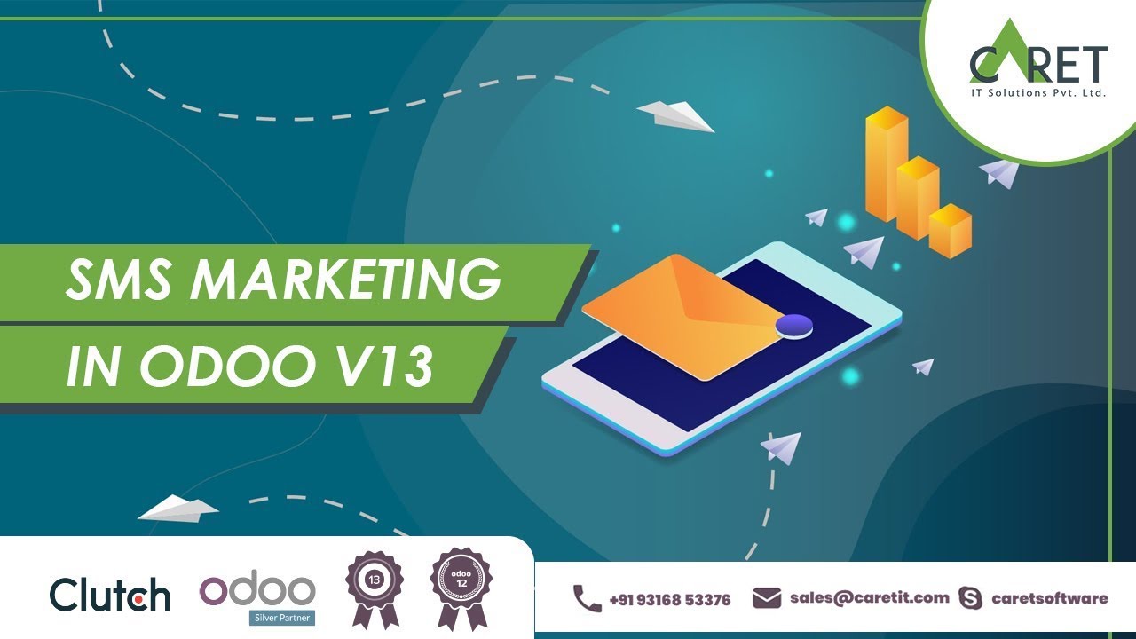 How the odoo SMS app helps in planning and scheduling your mailings through SMS marketing | 27.08.2020

In this tutorial we will learn how to grow/ boost your business with odoo SMS marketing. In odoo SMS marketing is a channel just ...