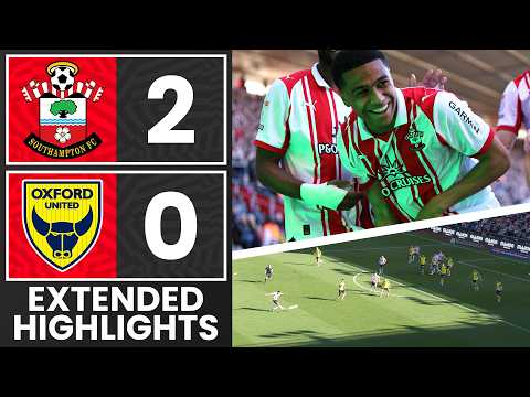 Temps forts du match Southampton - Oxford United