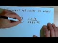 Unit Conversion and Measurement Concepts