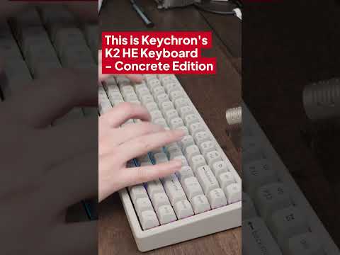 Keychron has made a concrete keyboard