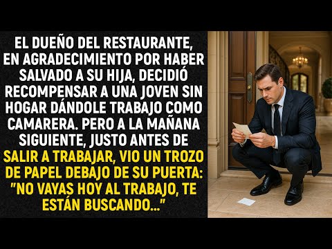 El dueño del restaurante, en agradecimiento por haber salvado a su hija, decidió recompensar...