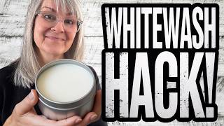 The SECRET Whitewashed Finish Nobody Tells You! (DIY White Wax MAGIC!)