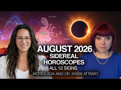 August ECLIPSES - Handle with CAUTION! All 12 Signs! Sidereal Astrology.