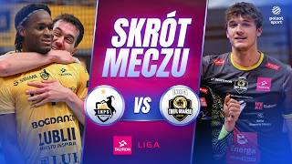SKRÓT: BOGDANKA LUK LUBLIN - ENERGA TREFL GDAŃSK | TAURON LIGA