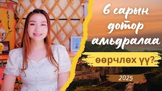 6 сарын дотор амьдралаа орвонгоор нь өөрчлөх үү? | 4 алхам- 2025