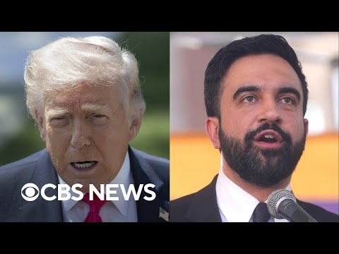 YouTube video thumbnail: Trump Accuses Mamdani of "Destroying New York"