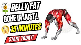 Belly Fat GONE in 15 Minutes – Real Results at Home 🔥