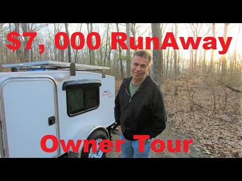 $7,000 Runaway  Range Runner Teardrop Trailer Owner tour