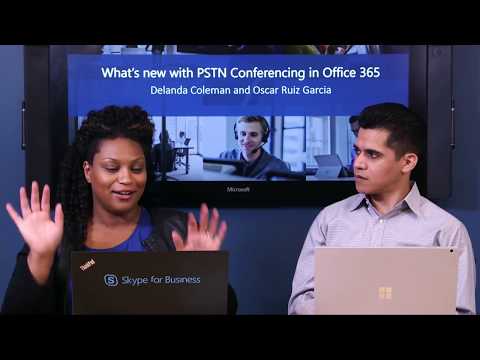 SfB Broadcast: Ep. 50 What's new with PSTN Conferencing