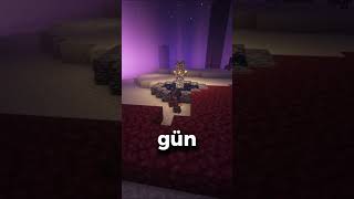 END'İ NETHER'A ÇEVİRDİM #minecraft