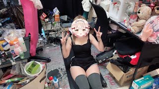 【カメラあり】引きこもりすぎて運動出来ていないのでランニングマシンで体を動かそう‼️💪【べあもりゆるも / beamoriyurumo】