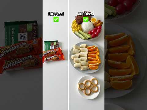 🤯Choosing is important during weight loss. #calories #weightloss #caloriedeficit #weightlossdiet