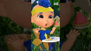 Yummy & Healthy Food with Baby DB | D Billions #shorts #db