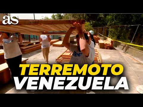 ONG construye 11 viviendas de emergencia para los afectados por el TERREMOTO en VENEZUELA