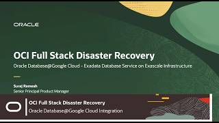 Configure OCI Full Stack DR for Oracle Database@Google Cloud: Exadata Database Service on Exascale