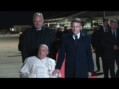 Pope Francis leaves Corsica | AFP