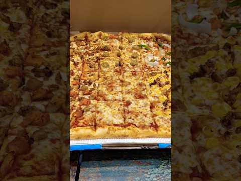 Dive Into Pizza Land.For All 🍕 🍕 🍕 🍕 Pizza Lovers#subscribe #pizzalover #food #dominospizza #party