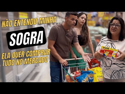 Minha esposa julgava minha mãe achando que ela fazia compras a mais só pra desperdiçar!