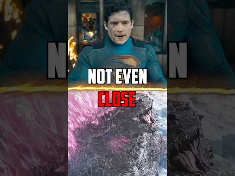 Superman VS Godzilla - Who Wins?