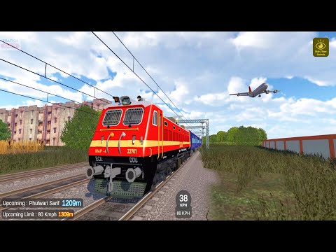 Patna - Danapur Express Train Driving in Railway Simulator India Android Gameplay | Train Games 3D