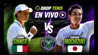 🔴JANNIK SINNER VS SHINTARO MOCHIZUKI WIMBLEDON REACCIÓN EN VIVO EN DROP TENIS