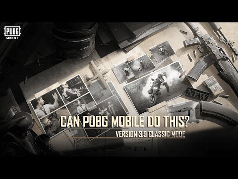 PUBG MOBILE Version 3.9 Classic Mode
