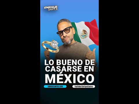 👰‍♀️ 💍 🤵 Este oyente nos cuenta las #Ventajas de #Casarse en #México 🇲🇽 🪅 👏.
#EnriqueSantosSh