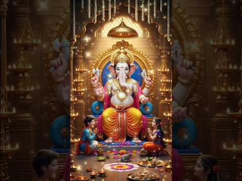 प्रथम पूज्य गणपति बप्पा 🌸💫#youtubeshorts #ganesh #trendingshorts #viralvideo #shorts #shortsfeed