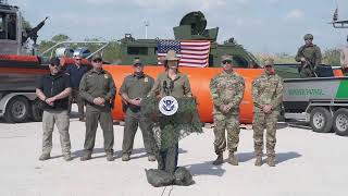 Secretary Noem Host Press Conference in Brownsville, TX