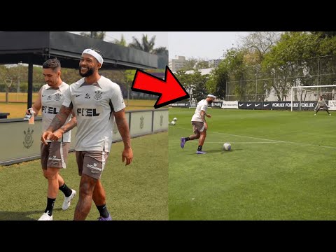 🚨🚨OLHA O QUE MEMPHIS FEZ 1º TREINO NO CORINTHIANS