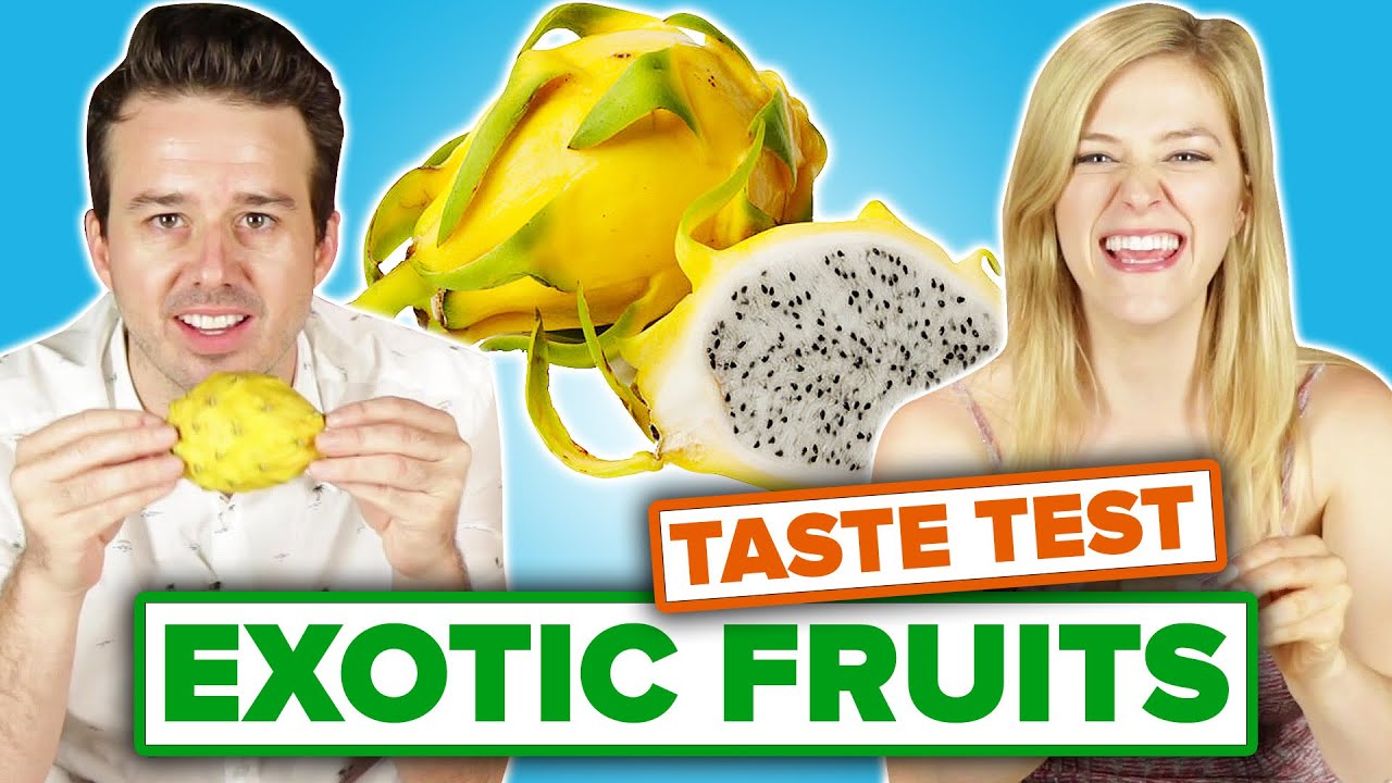 People Taste-Test Exotic Fruit