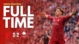 TEETHING PROBLEMS AT ANFIELD... | LIVERPOOL 2-2 NOTTINGHAM FORREST | MATCH REACTION! 🔴