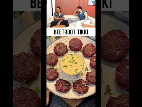 Crunchy outside, soft & wholesome inside 😋 #BeetrootTikki" #foryou #shorts #recipe #healthy #viral