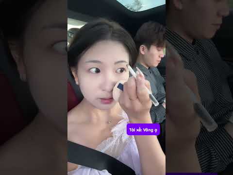 Đi xe ghép gặp đúng siêu xe Porsche. #makeup #lamdep #trangdiem #shorts