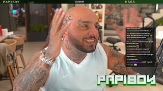 PAPIBOY [TEPKI) 18 Nisan Kick IRL Özeti