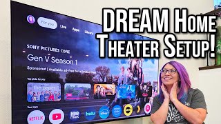 Sony Bravia 8 II Review + Bravia Theater System 6: My Dream Home Theater Setup!