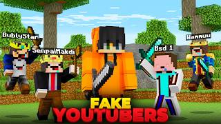 How I EXPOSED "FAKE YOUTUBERS" Only Minecraft SMP