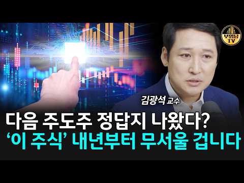 다음 <strong>주도주</strong> 정답지 나왔다? ‘이 주식’ 내년부터 무서울 겁니다 [김광석 교수 3부]