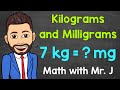 Converting Between Kilograms and Milligrams