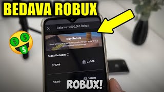 %100 BEDAVA ROBUX veren ROBUX HİLESİ ! 💰