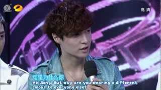 [HD/CUT/ENG] 120721 EXO Happy Camp 15th Anniversary Celebration 快乐大本营15周年