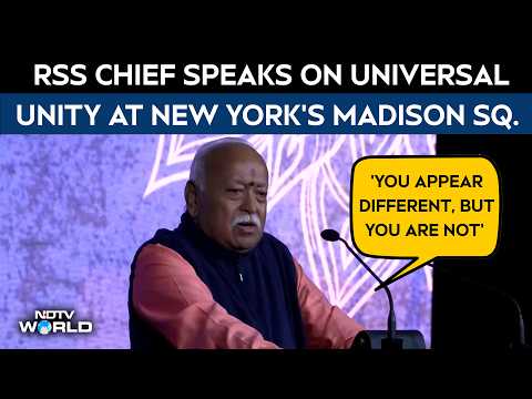 Mohan Bhagwat | 'You Appear Different, But You Are Not,' Says RSS Chief On Universal Unity