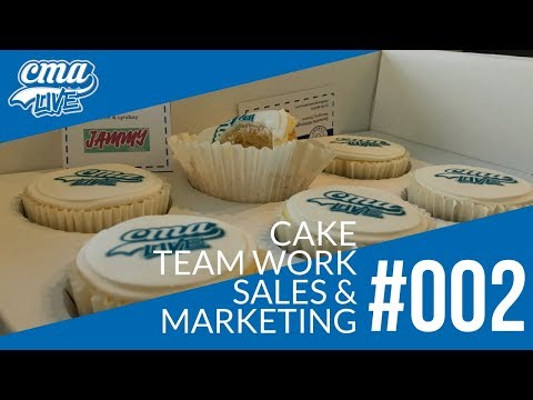 Cake, Teamwork, Sales & Marketing
